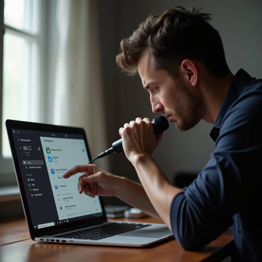 dlaczego nie mogę używać mojego mikrofonu na moim chromebooku