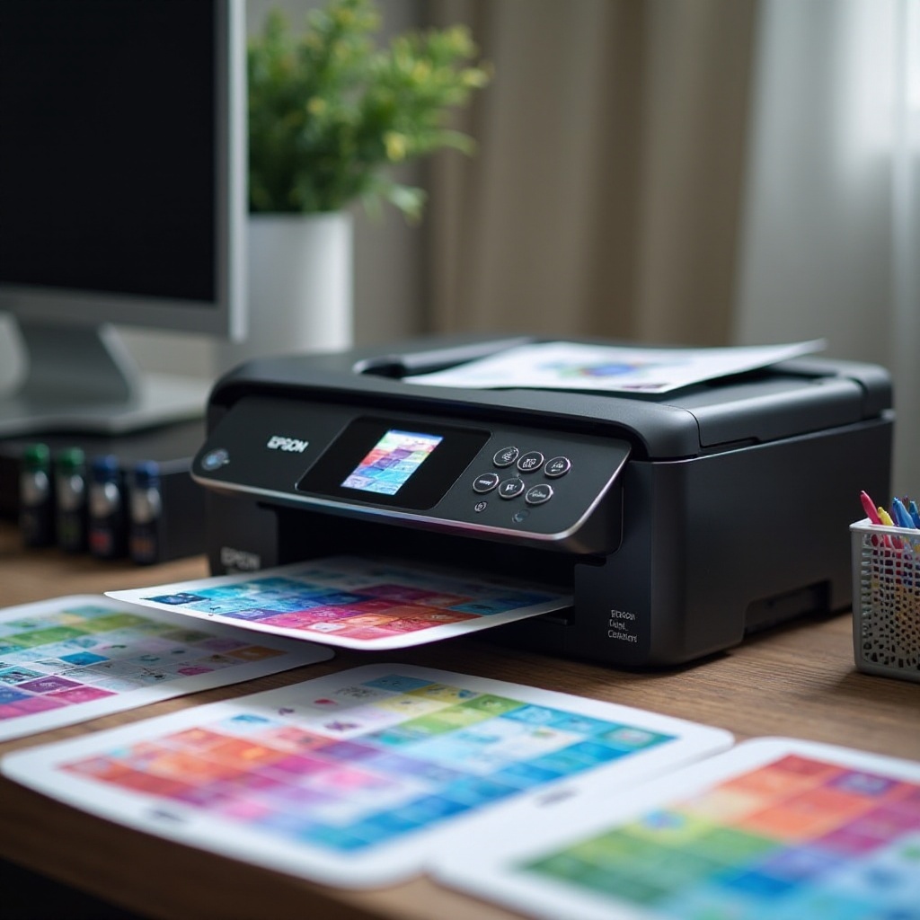 drukarka Epson nie drukuje poprawnie kolorów