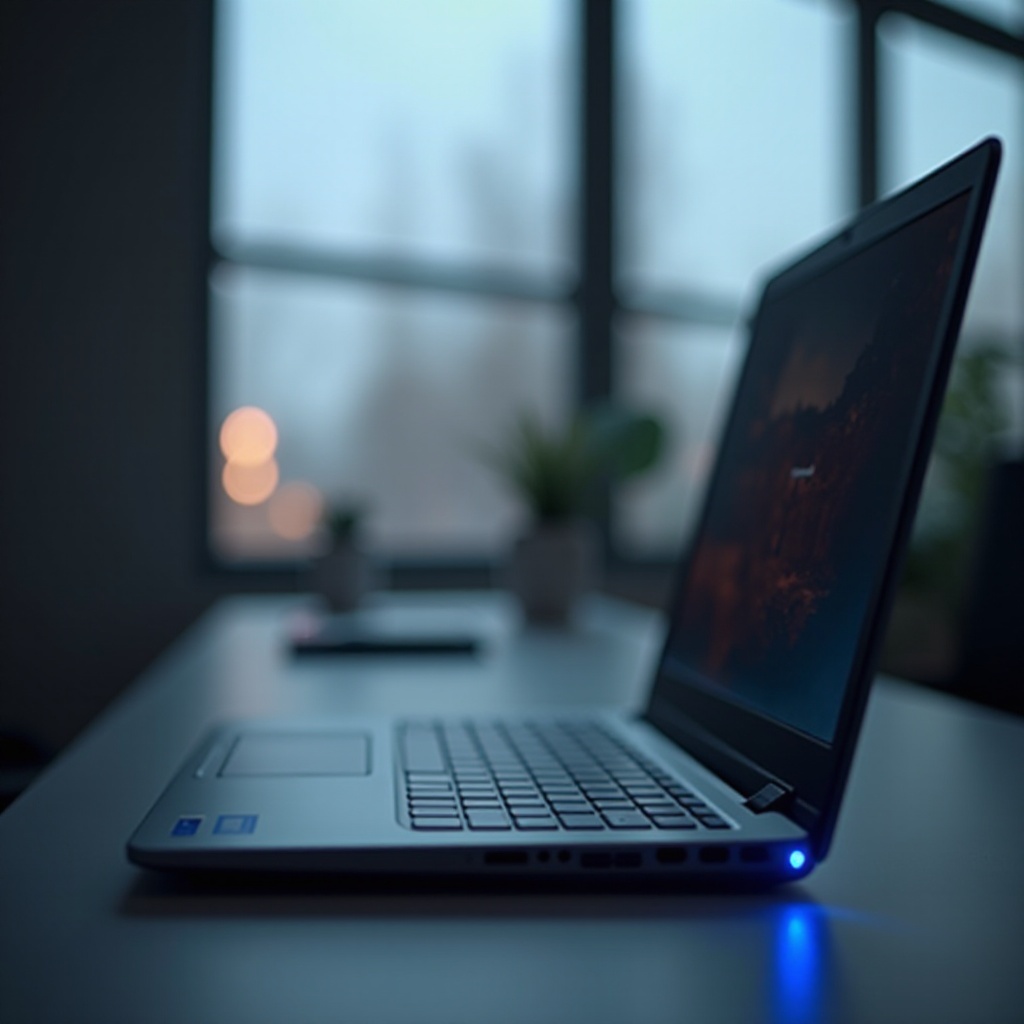 laptop Acer nie włącza się, świeci niebieska dioda