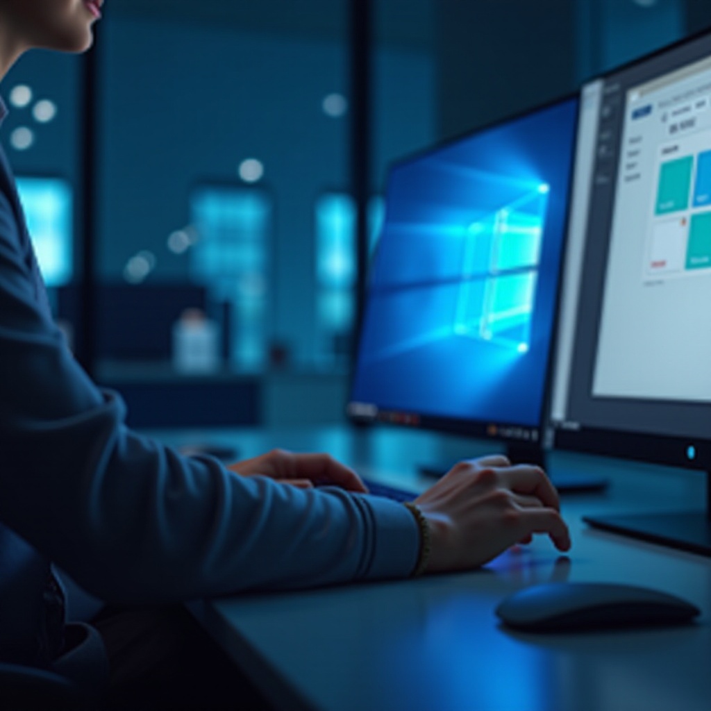 старт менюто и таскбара на Windows 10 не работят