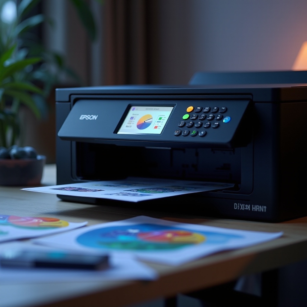 drukarka Epson nie drukuje poprawnie kolorów