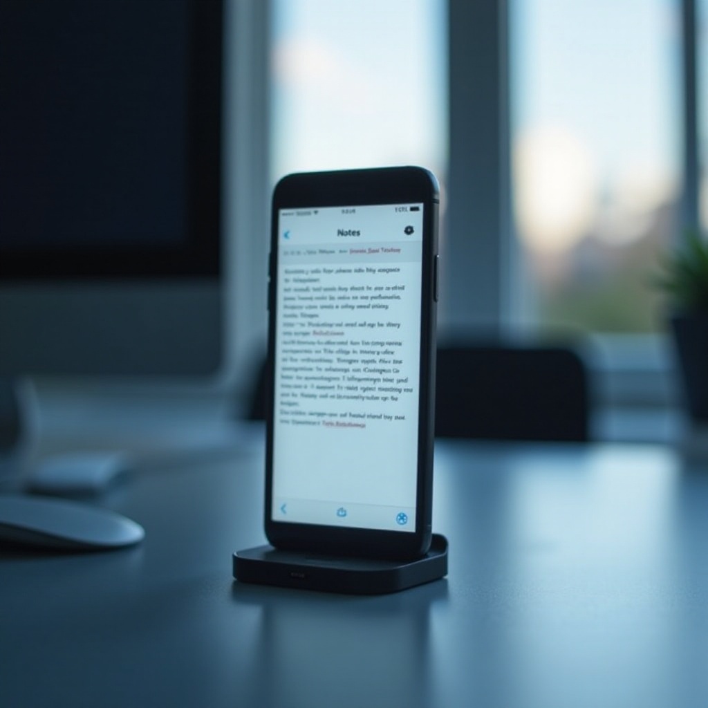 бележки iphone към icloud