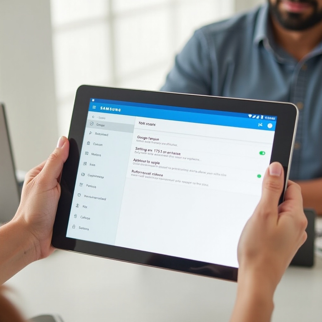 jak vymazat tablet Samsung