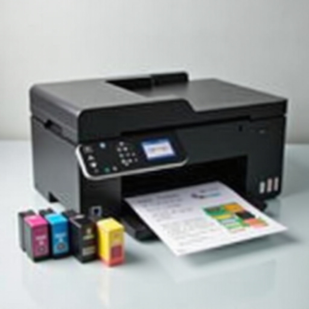 принтерът Epson не печата правилно цветовете