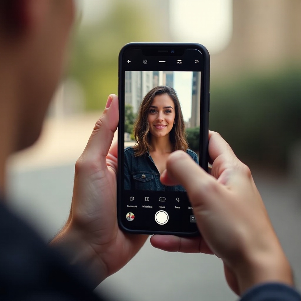 how to convert photo to portrait mode iphone
