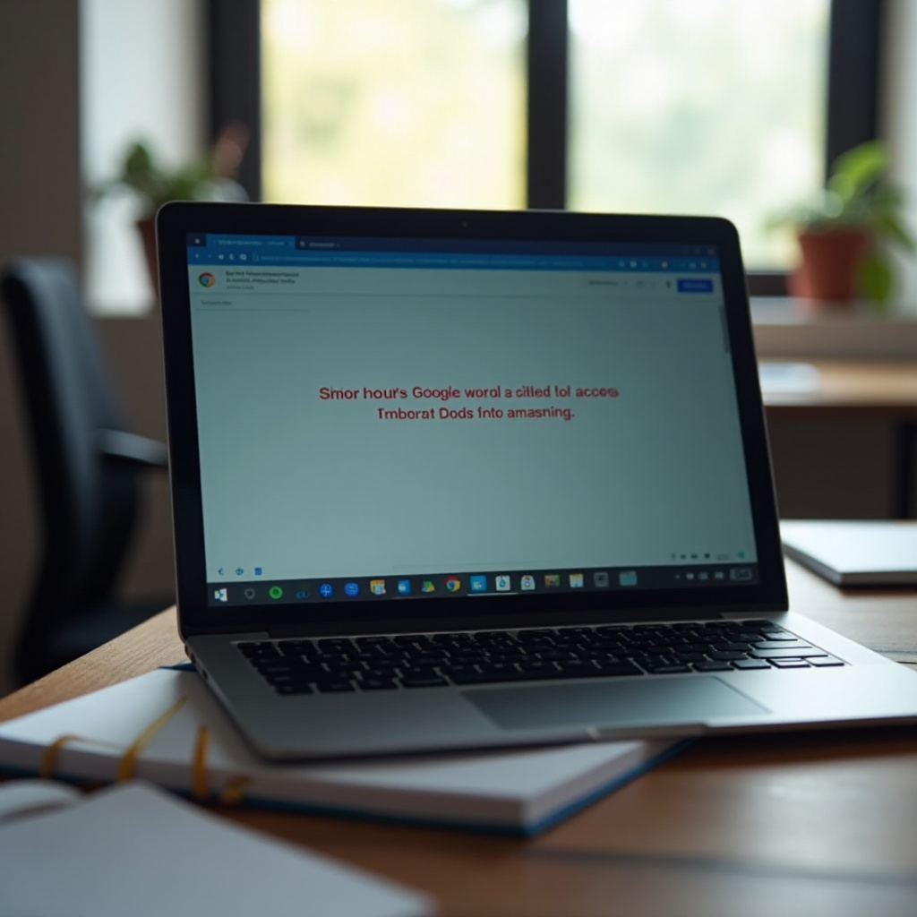 can't go to google docs on chromebook
