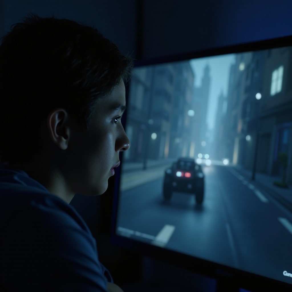 мигащ екран при игра на игри