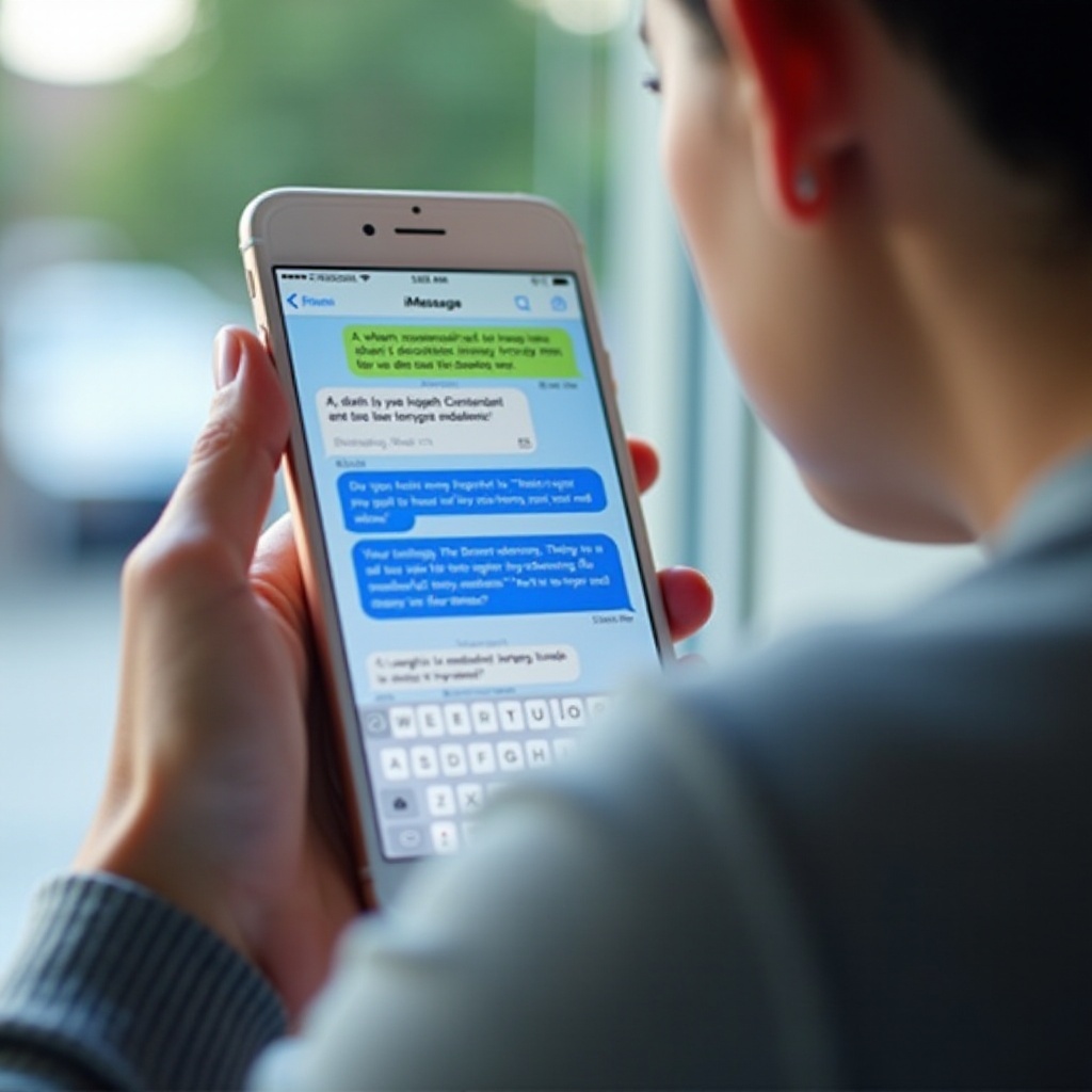 как отправить сообщение через iMessage на iPhone
