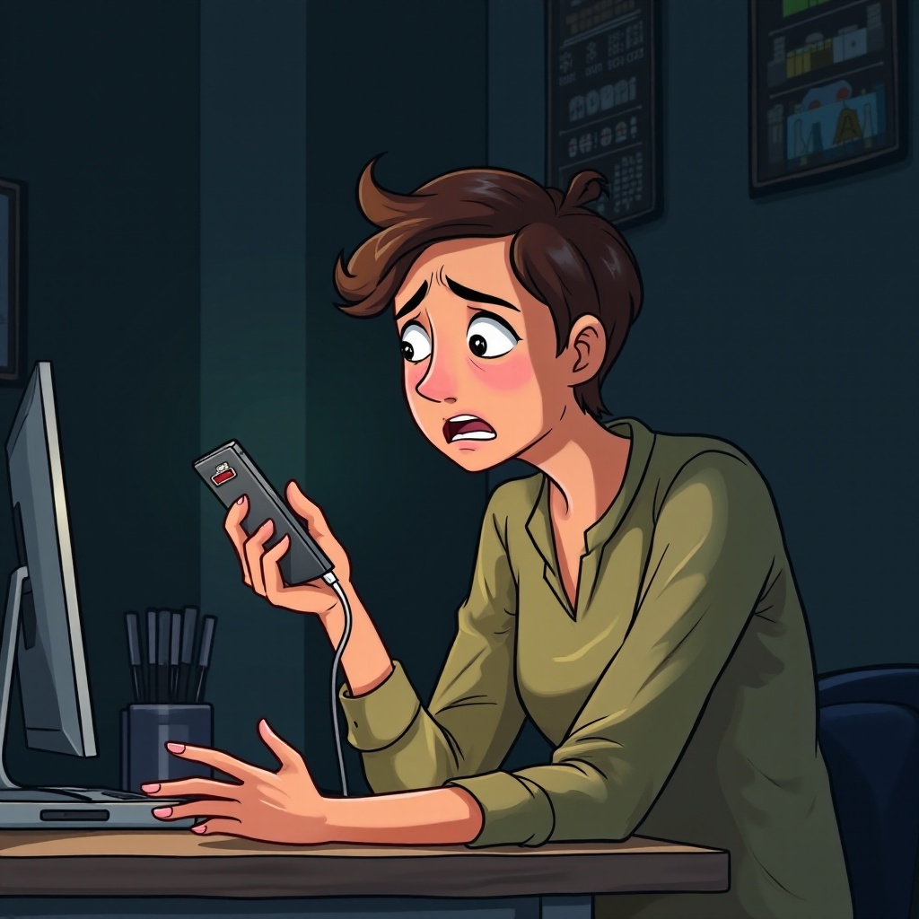 لماذا يرفض هاتفي الشاحن