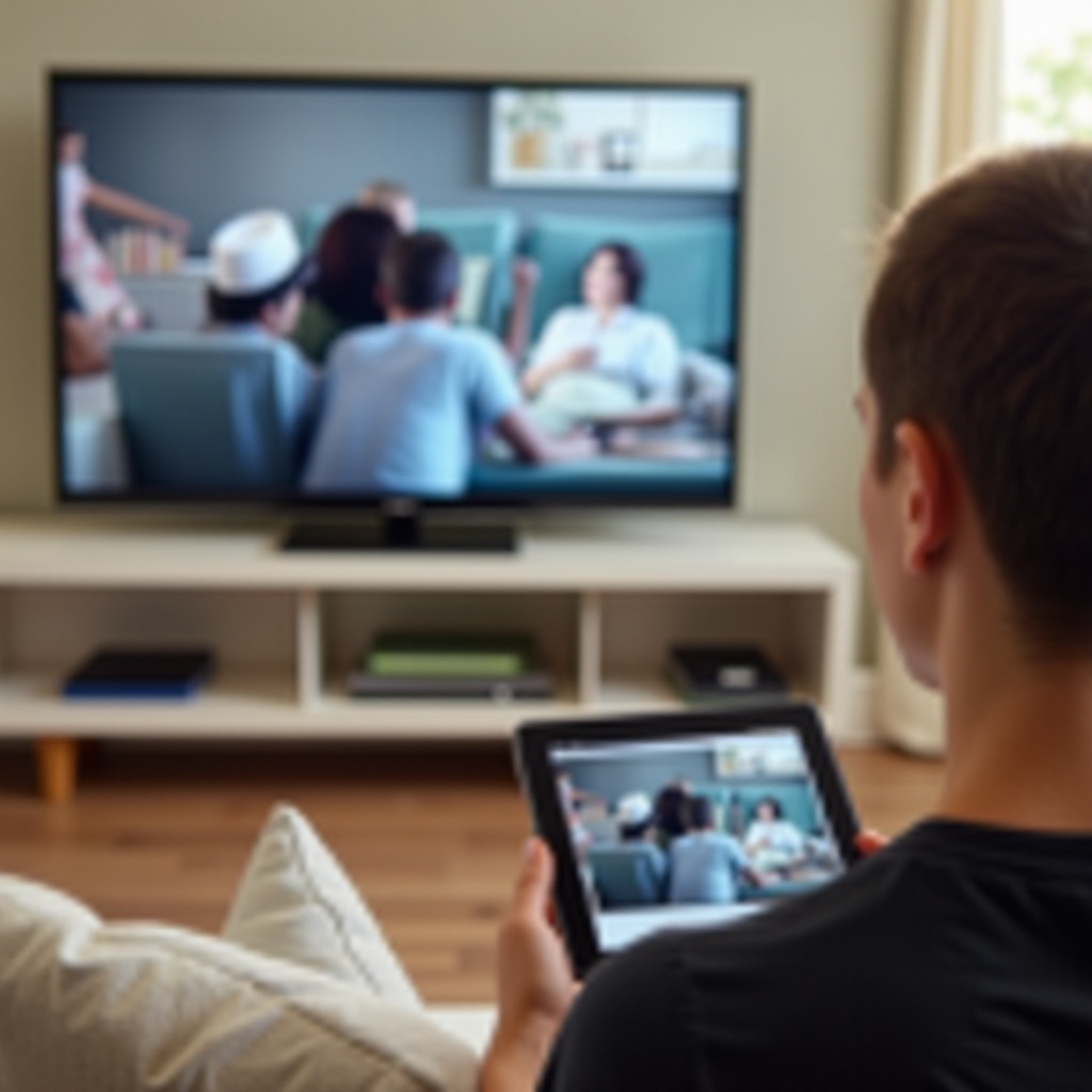 jak sledovat svůj tablet na své chytré televizi