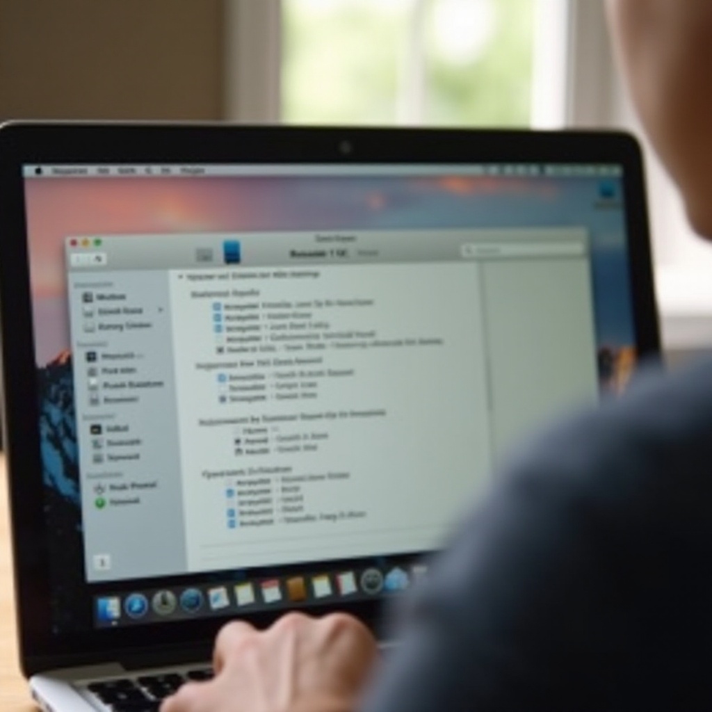 къде е настройката за пестене на енергия на MacBook Pro