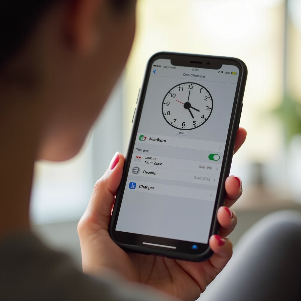 jak zmienić strefę czasową w kalendarzu na iPhonie
