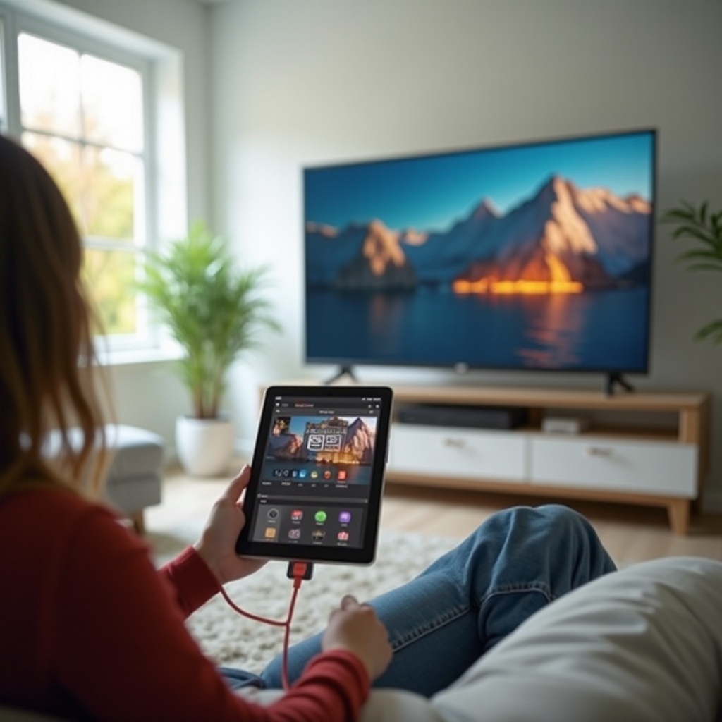 jak sledovat svůj tablet na své chytré televizi