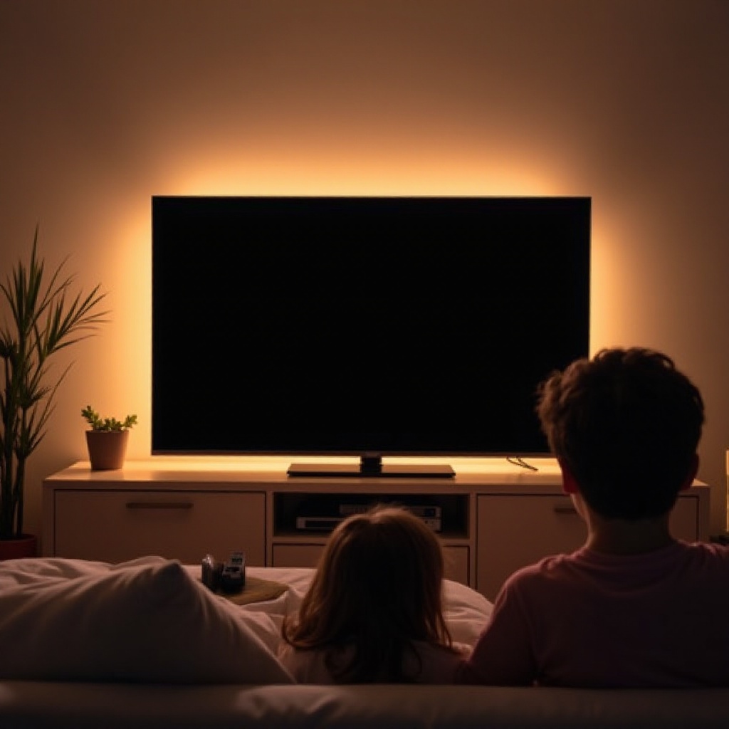 tv screen black with sound lg