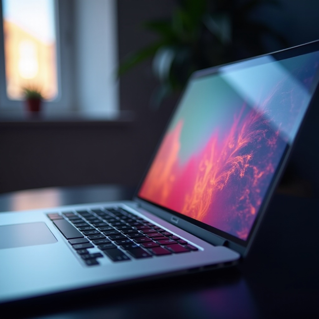 احتراق شاشة OLED في اللابتوب