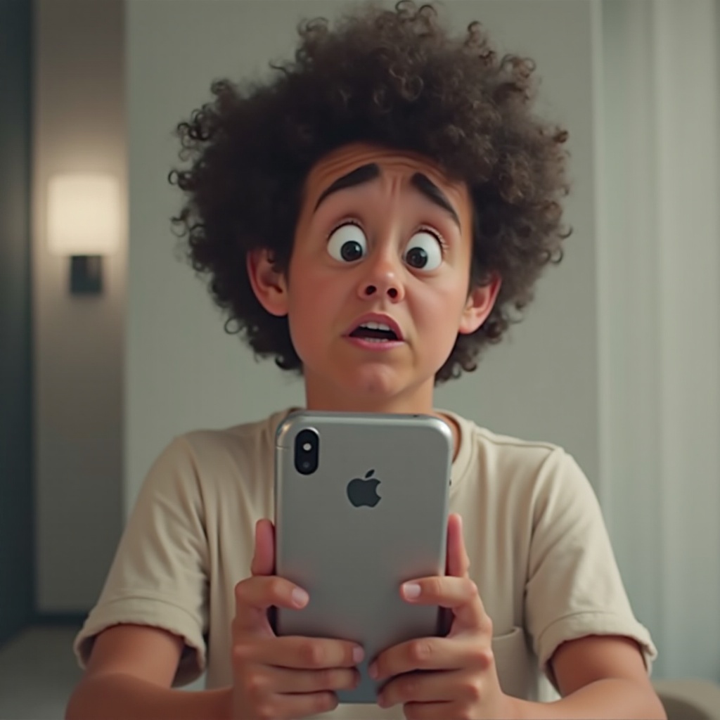 фотографии с iPhone не отображаются