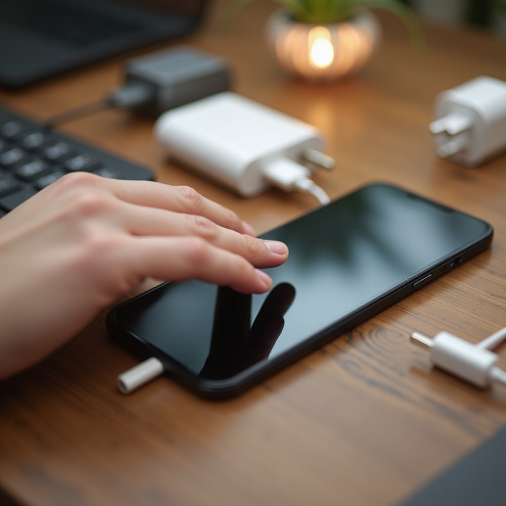 لماذا يرفض هاتفي الشاحن