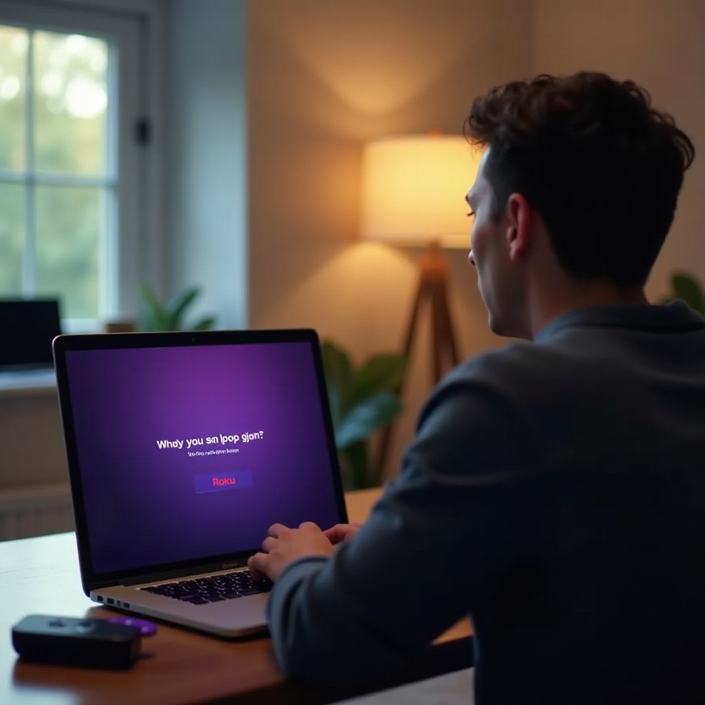 защо Roku на моя лаптоп вече не работи?