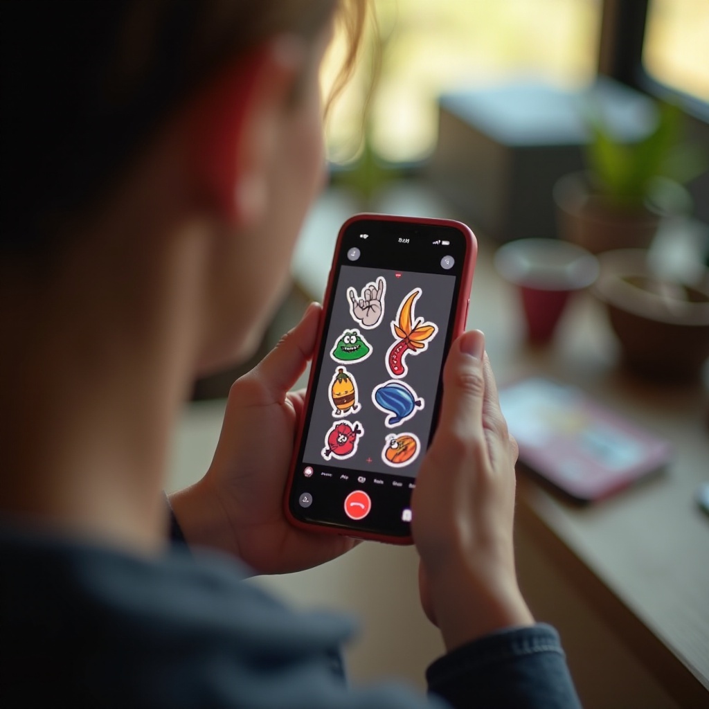jak zrobić ruchome naklejki na iPhone
