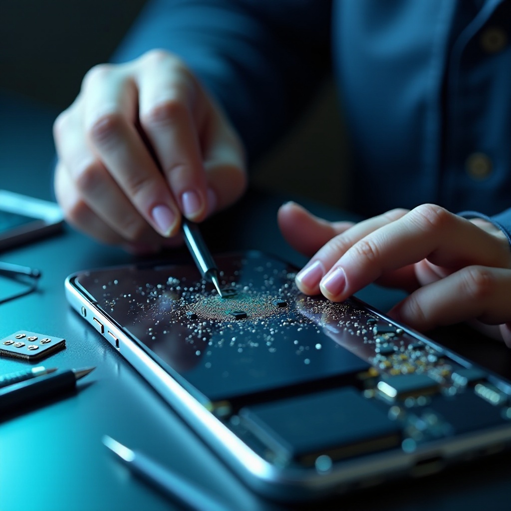 екран iPhone LCD је покварен