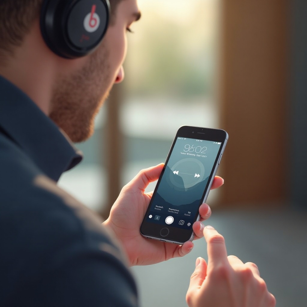كيفية توصيل Beats Studio Pro بـ iPhone