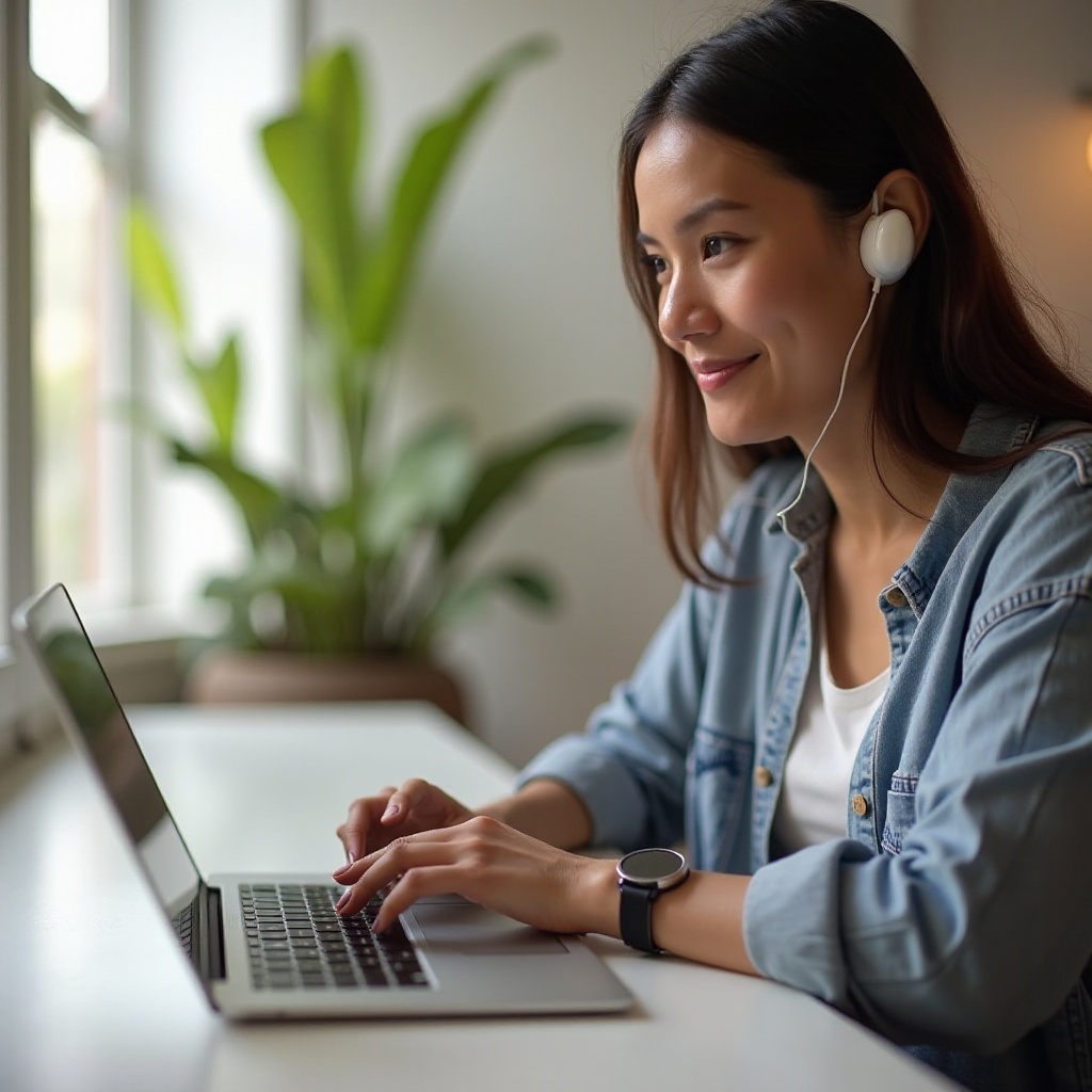 كيفية توصيل AirPods بجهاز MacBook