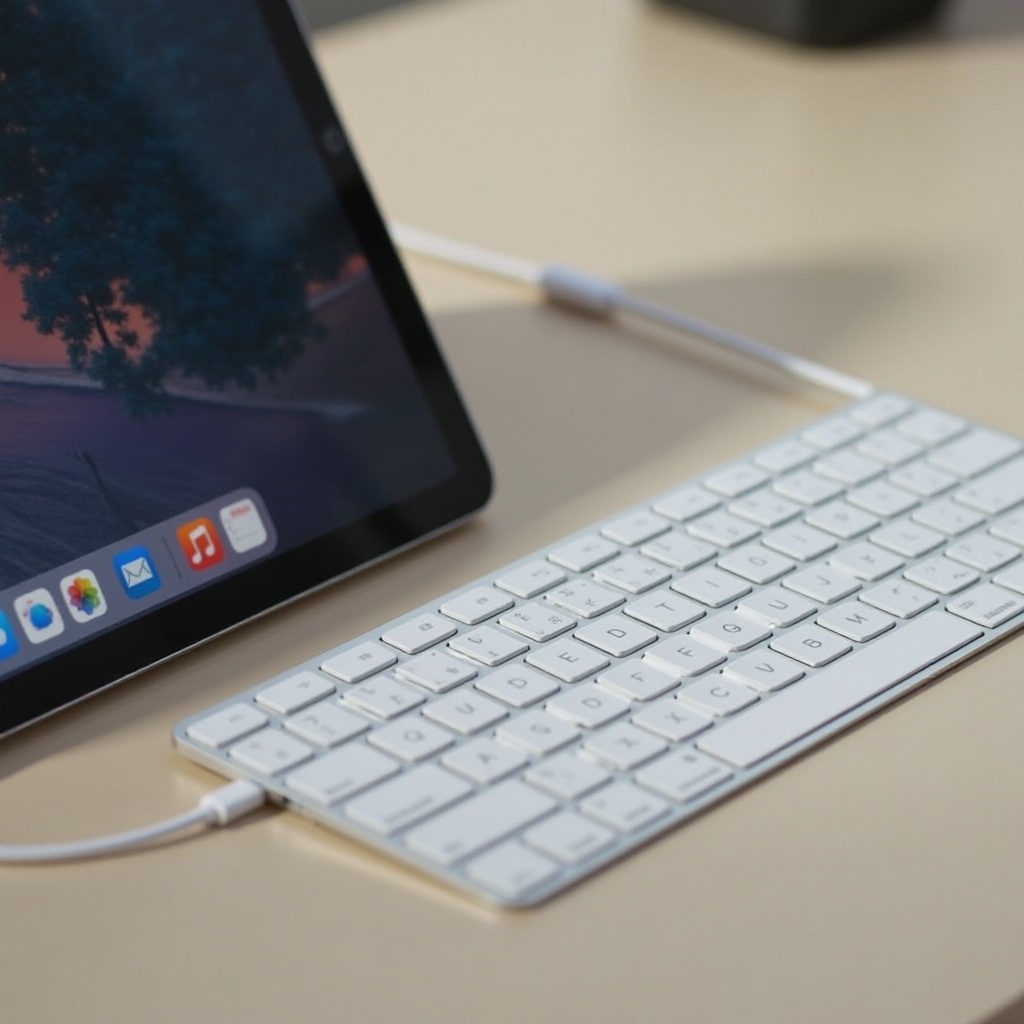 how to connect mac keyboard to ipad