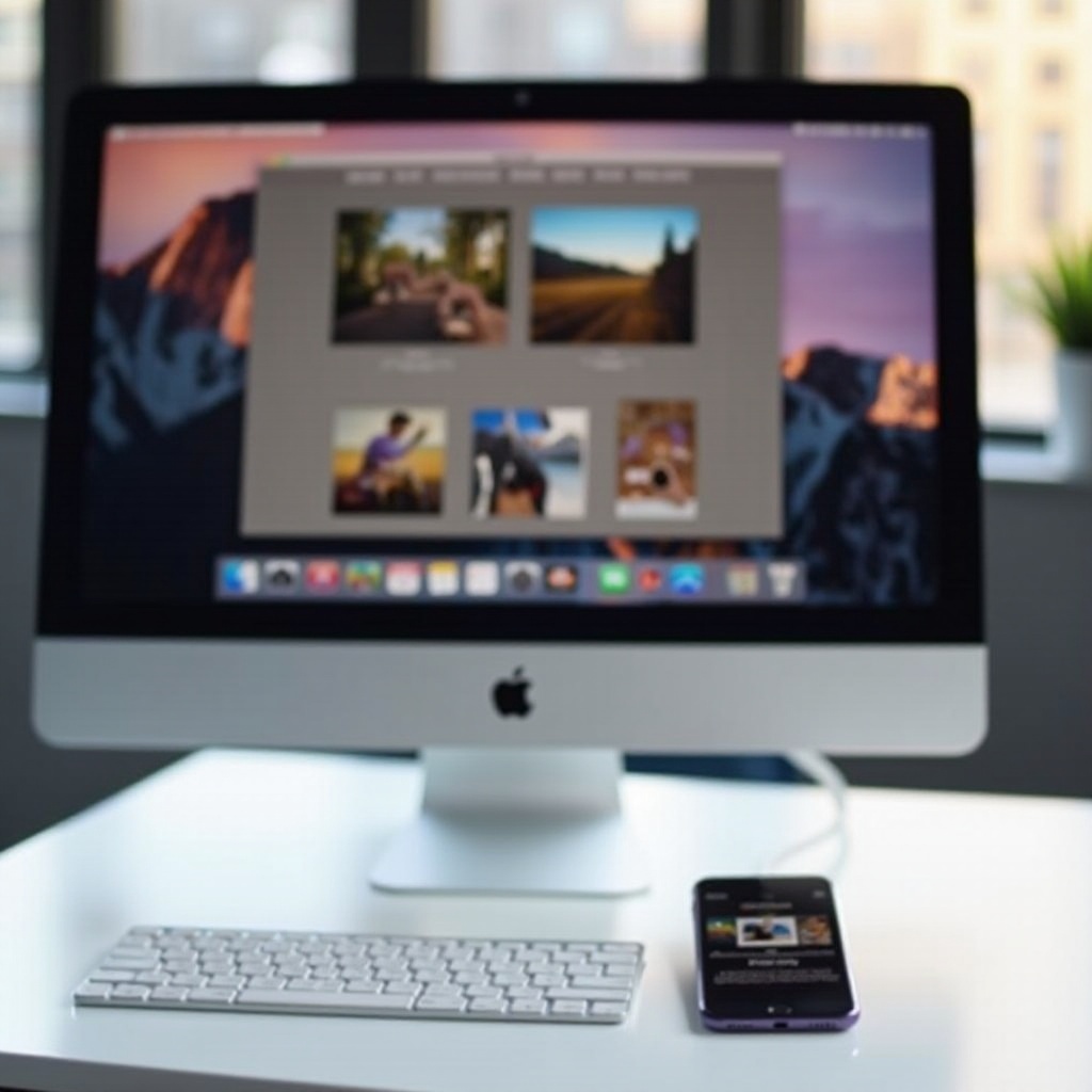 jak synchronizovat fotky z maca na iphone