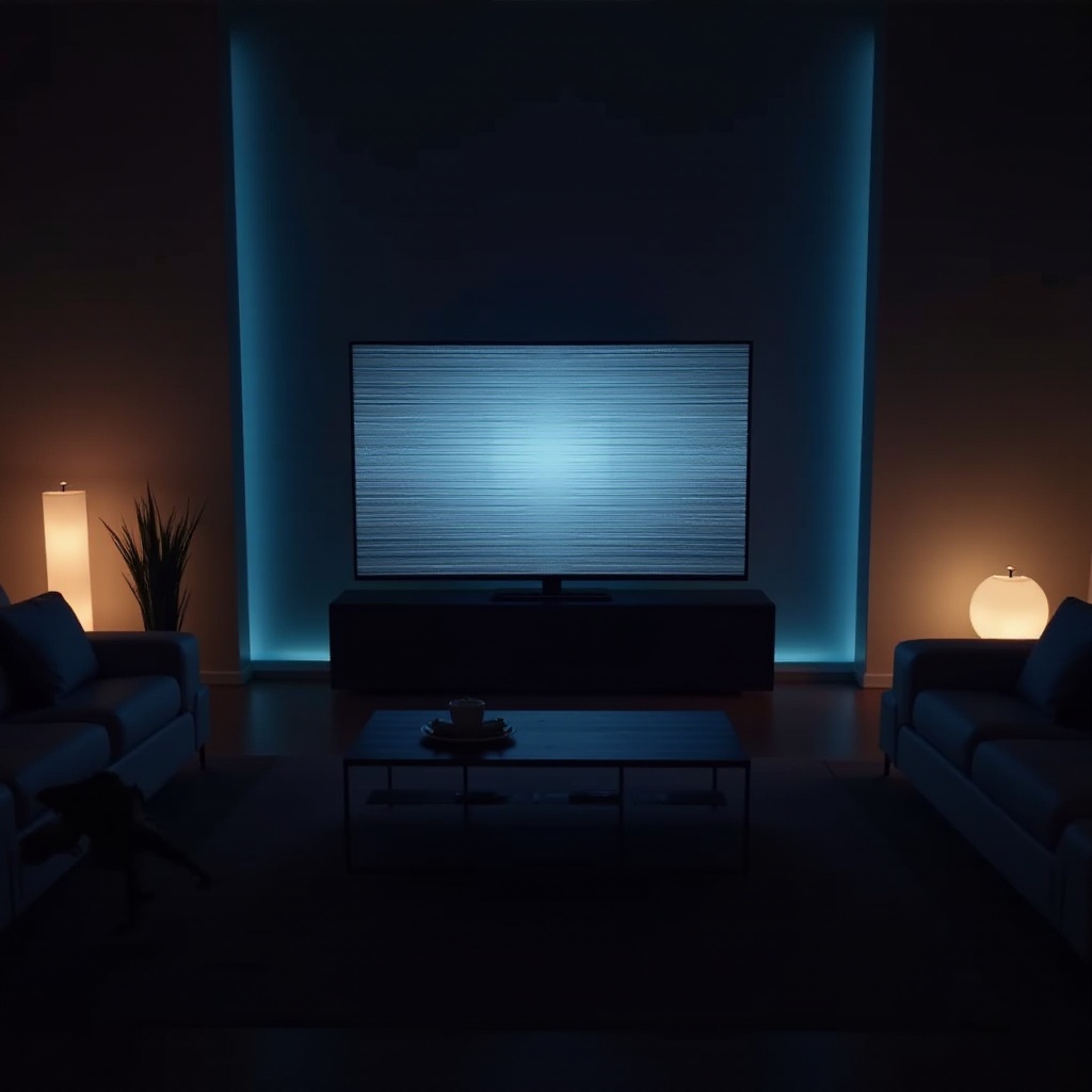 телевизор Vizio трепери хоризонталним линијама