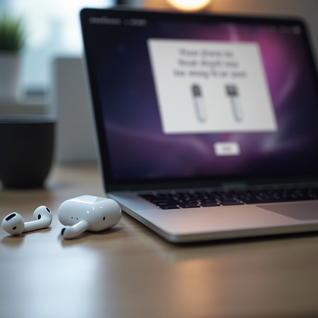 jak připojit AirPods k MacBooku