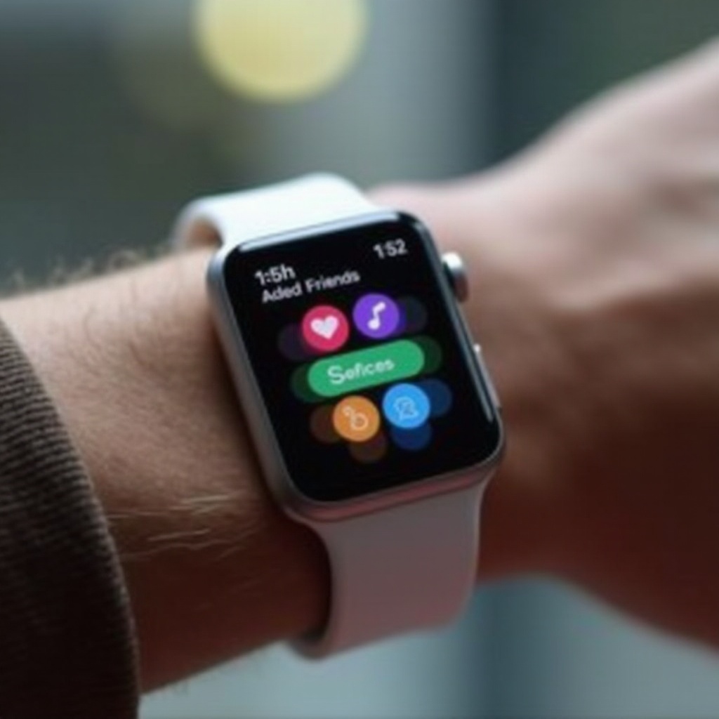 jak dodać znajomego na Apple Watch