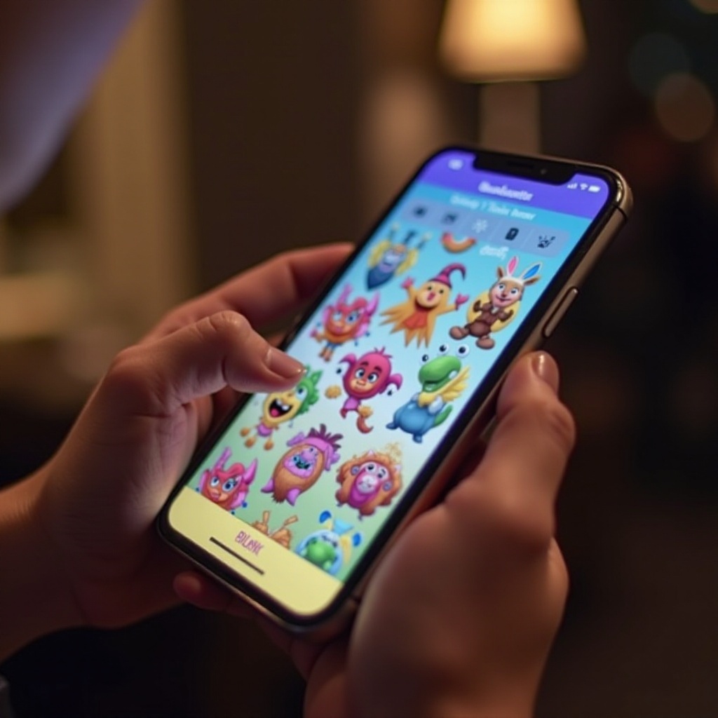 كيفية صنع ملصقات متحركة على الآيفون