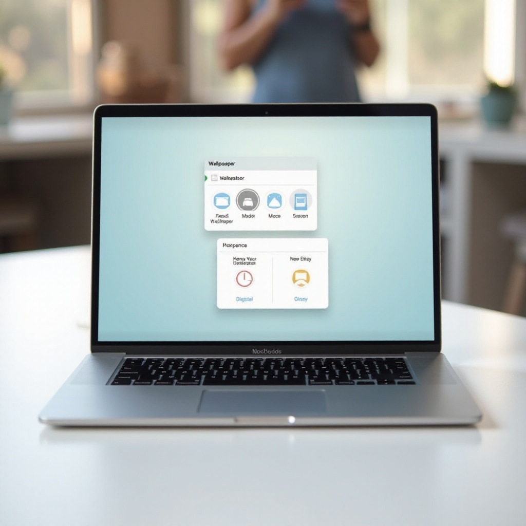 كيفية تغيير الشاشة الرئيسية على MacBook