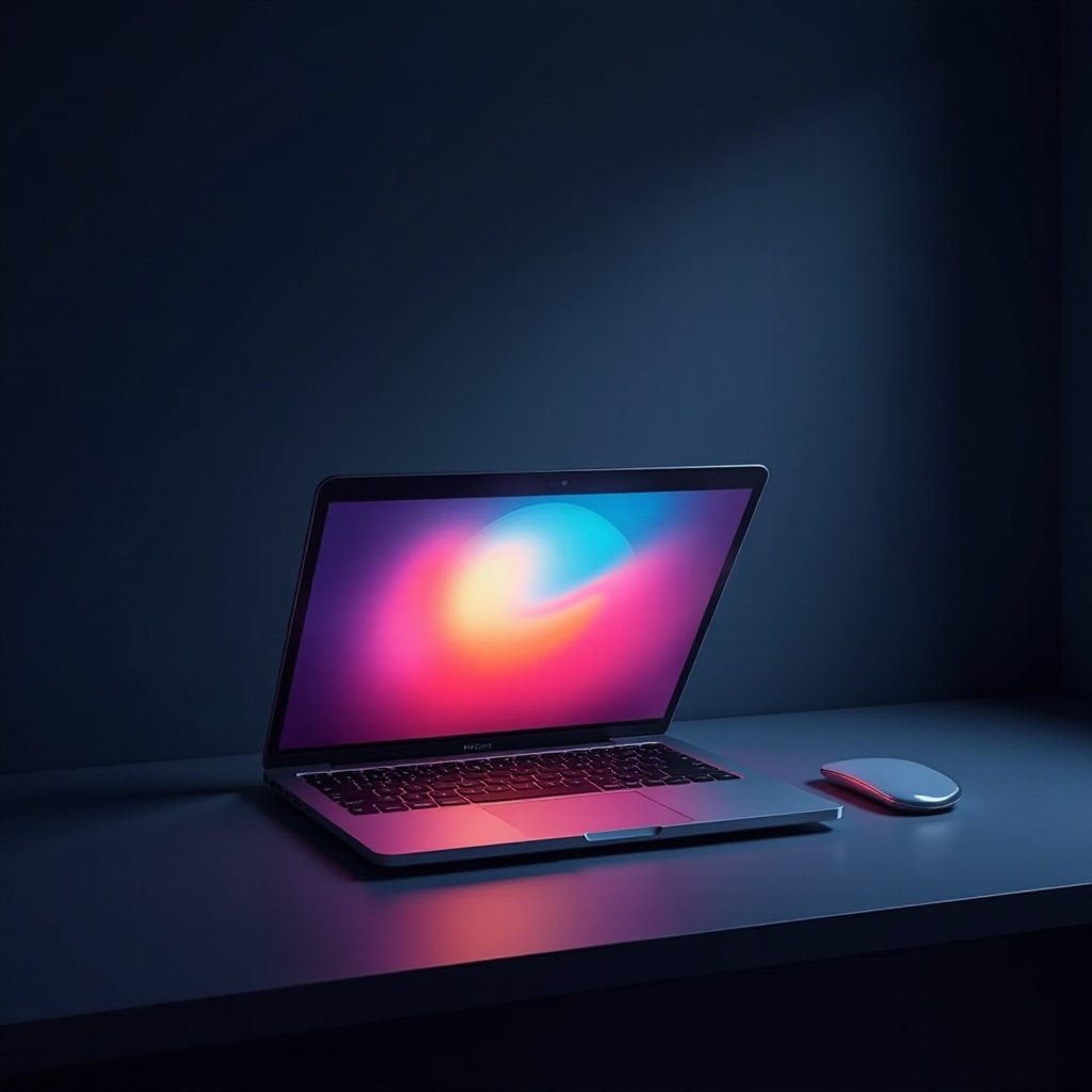 vypálení OLED u notebooku