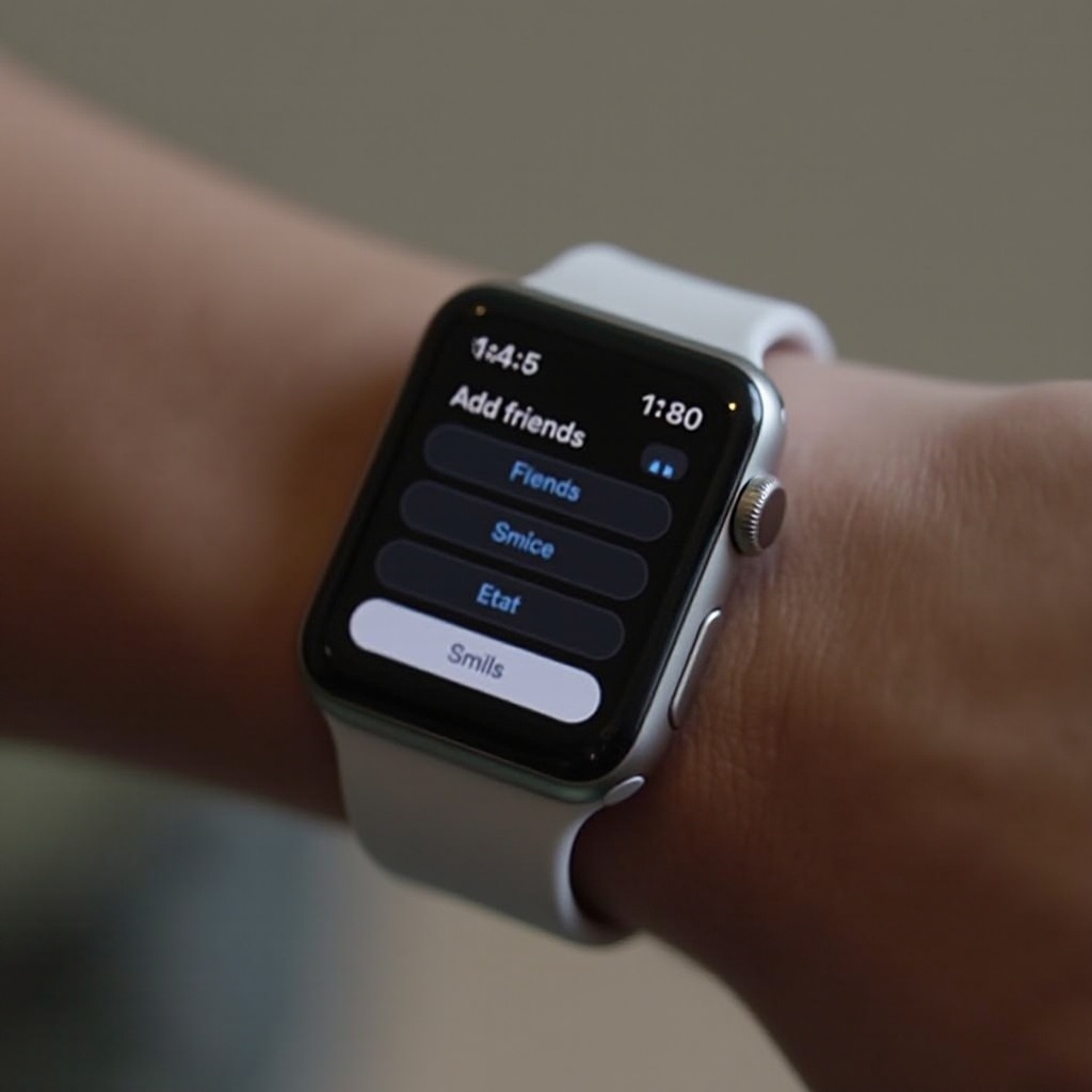 how to add friend on apple watch