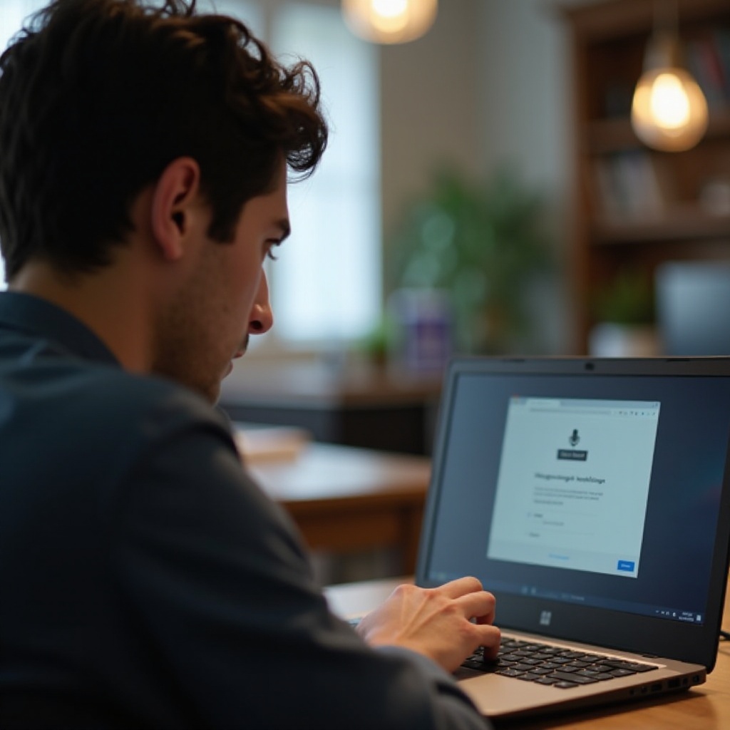 de ce nu pot folosi microfonul meu pe Chromebook-ul meu