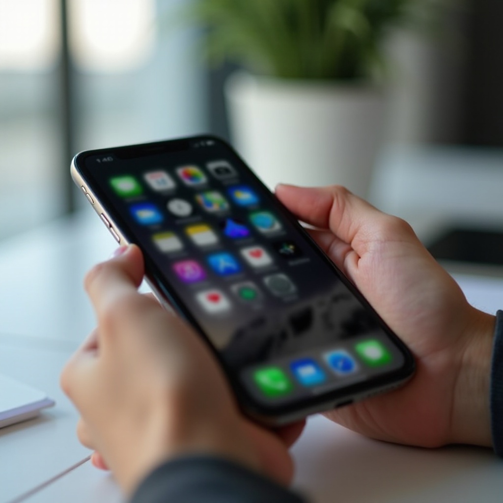 ecranul iPhone-ului este neclar