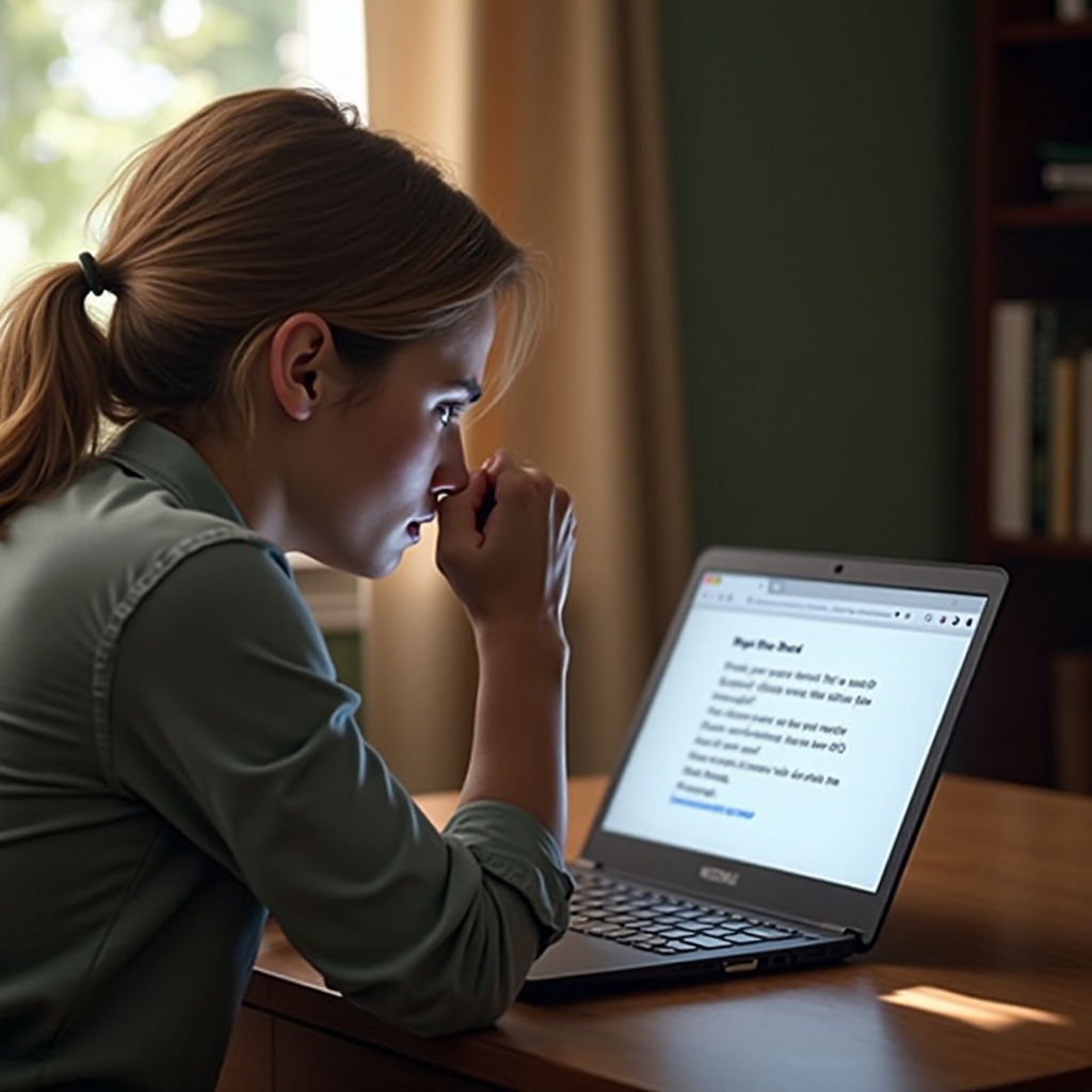 nemohu používat Google Dokumenty na Chromebooku