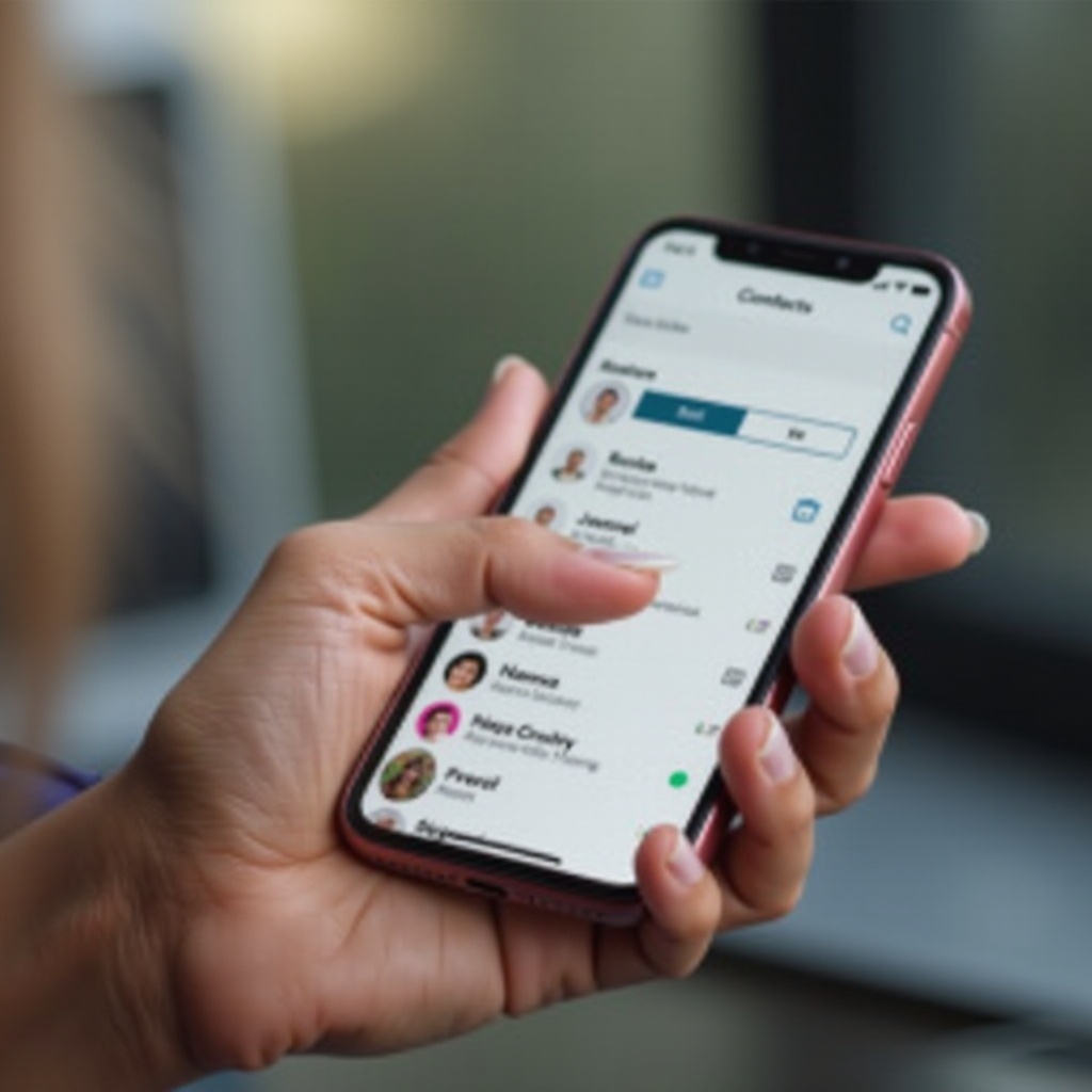 jak smazat všechny kontakty na iPhone
