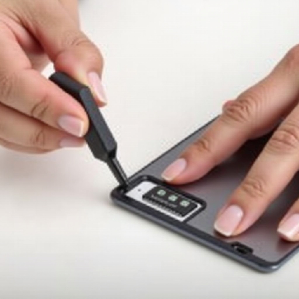 كيفية إخراج شريحة SIM من iPad