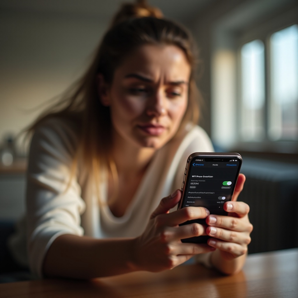 wifi mreže se ne prikazuju na iPhone-u