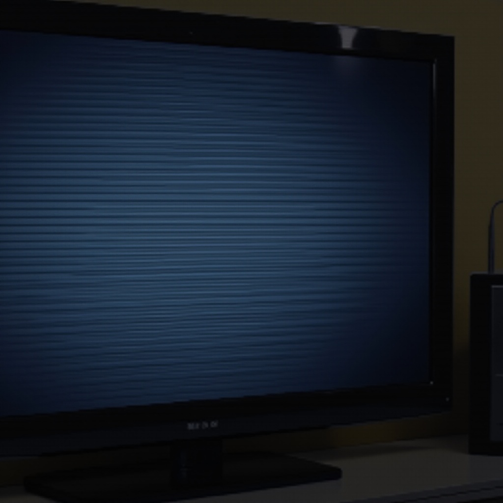 televizorul Vizio pâlpâie cu linii orizontale